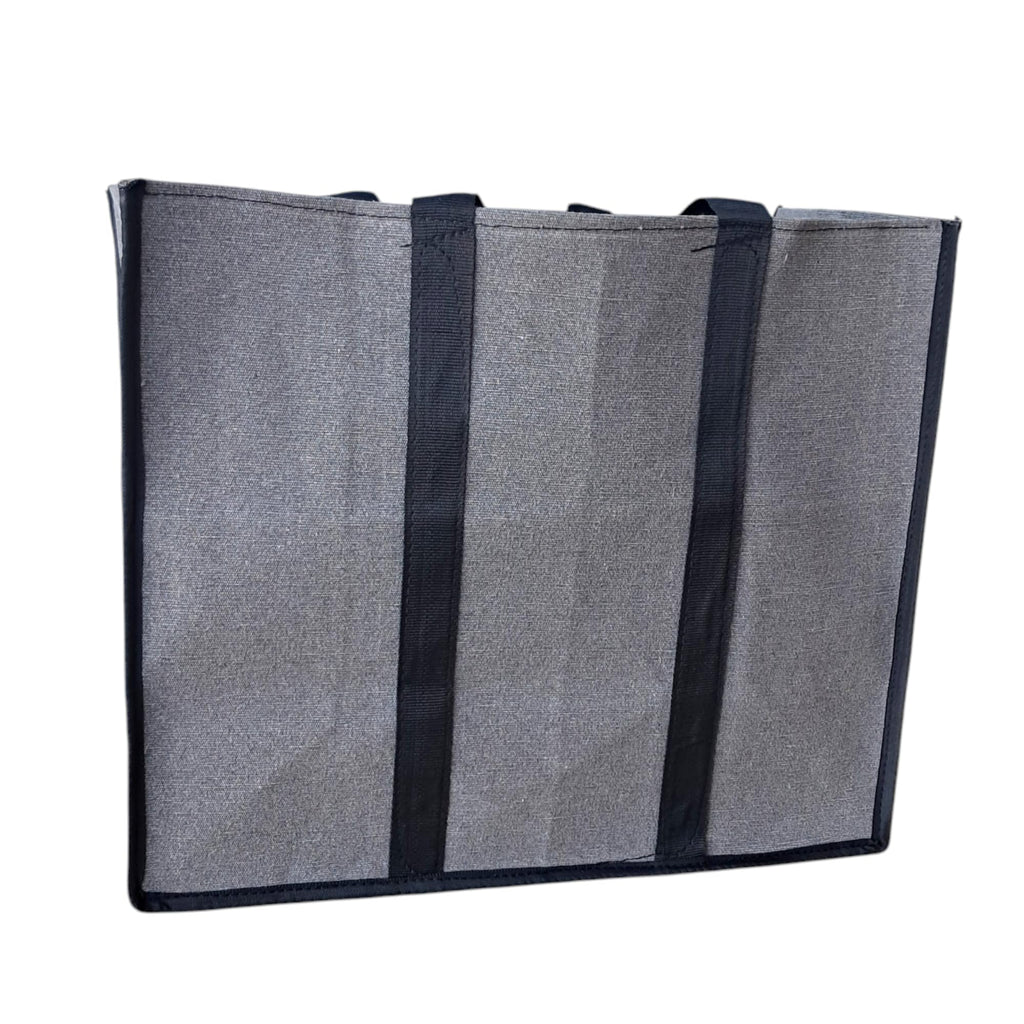 VORIYO Travel Shopping Grocery Tote Bag Foldable for Multipurpose Shopper Bag Eco Cotton Daily Use with Strong Handles (Pack Of 2) (TV02SD)