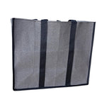VORIYO Travel Shopping Grocery Tote Bag Foldable for Multipurpose Shopper Bag Eco Cotton Daily Use with Strong Handles (Pack Of 2) (TV02SD)
