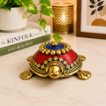 Brass Dhokra Tortoise Vastu/Feng Shui Vedansh Craft