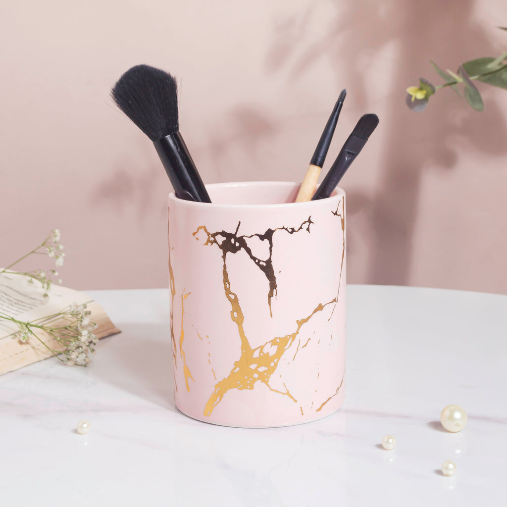 Kintsugi Ceramic Organiser Pink Nestasia