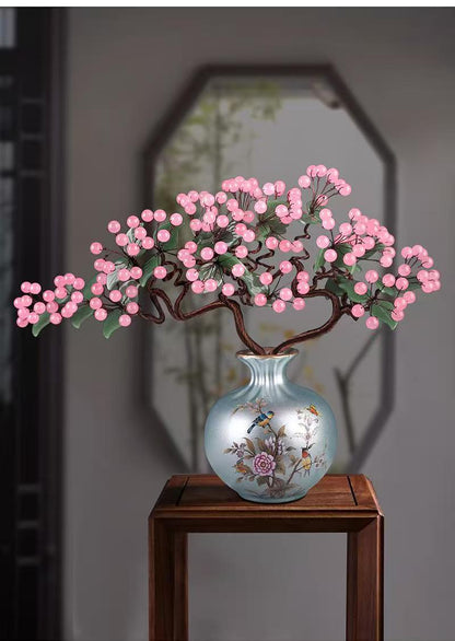 Crystal And Jade Living Room Ornaments Modern Home Decor