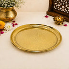 Elegance Handcrafted Pooja Thali Vedansh Craft