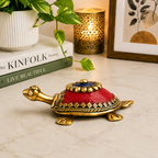 Brass Dhokra Tortoise Vastu/Feng Shui Vedansh Craft