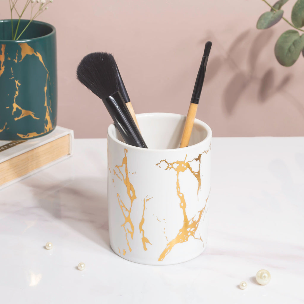 Kintsugi Ceramic Organiser White