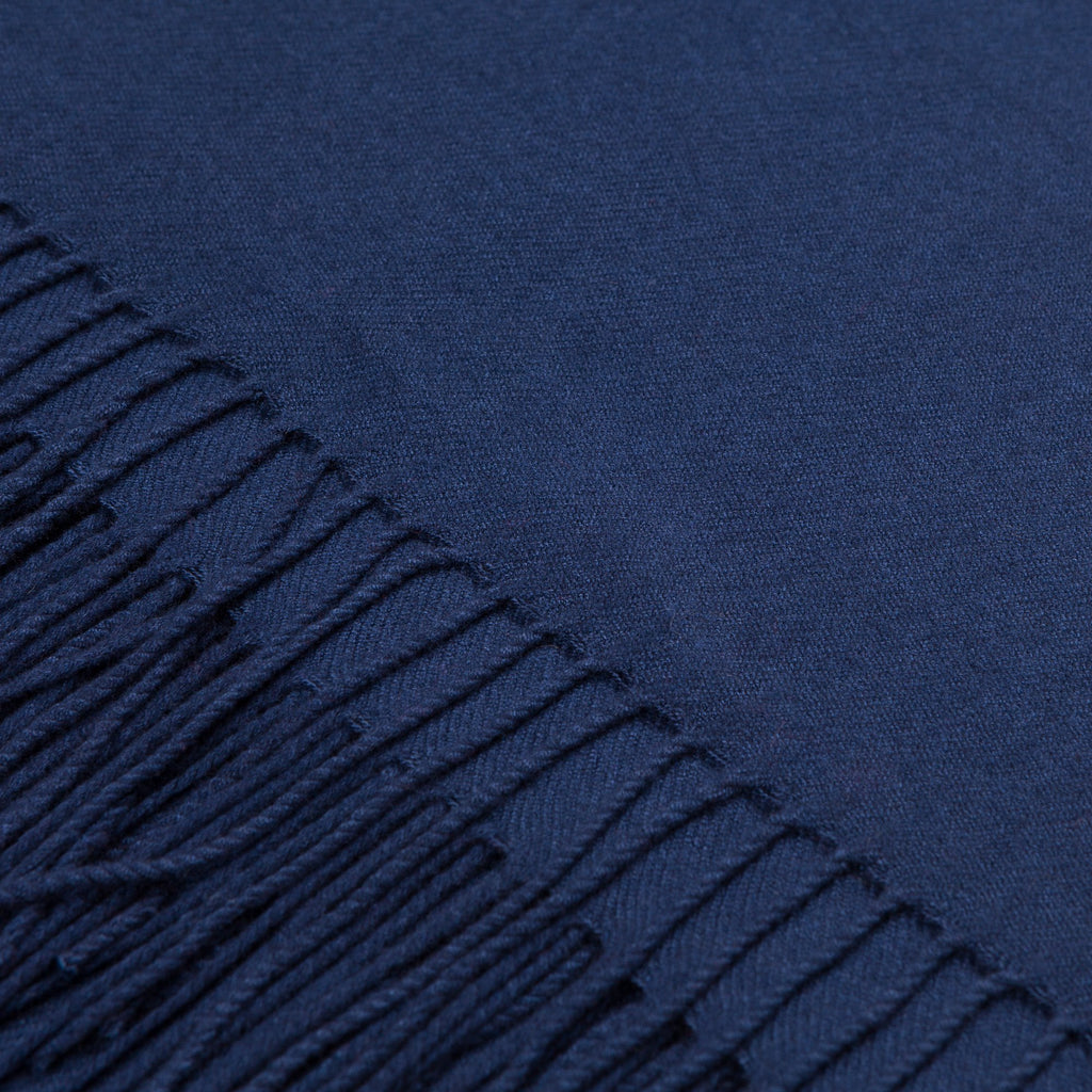MELIFLUOS DESIGNED IN SPAIN Scarf Pashmina Shawl Wrap for Women Spring Wedding Party Elegant Large Soft (Navy)