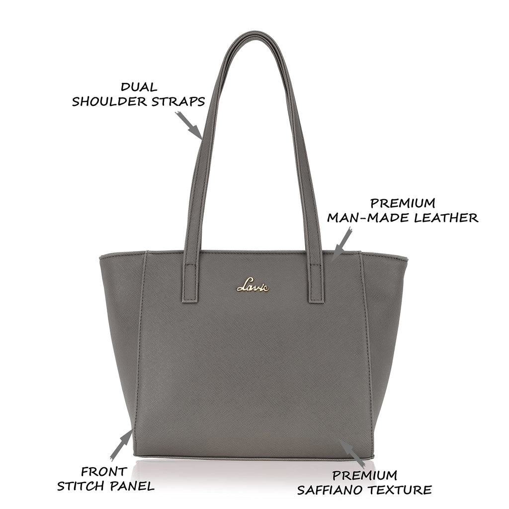 Lavie Women's Betula Tote Handbag | Ladies Purse Handbag | Bag for Women | Rakhi Gift for Sister