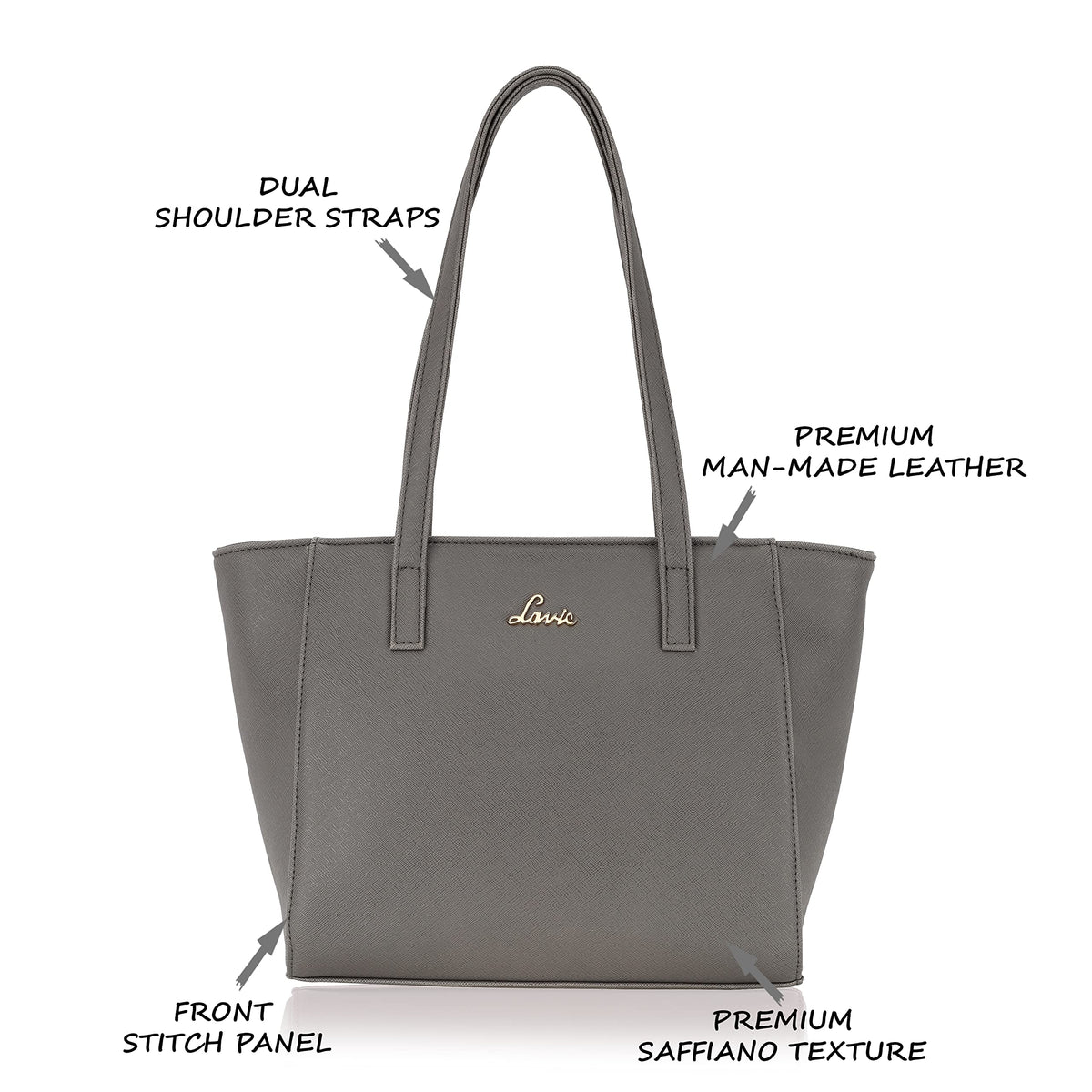 Lavie Women's Betula Tote Handbag | Ladies Purse Handbag | Bag for Women | Rakhi Gift for Sister