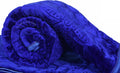 Goyal's Super Soft Mink Double Bed Blanket 500 TC, 87 X 85 Size - Blue, Thermal Kafalo