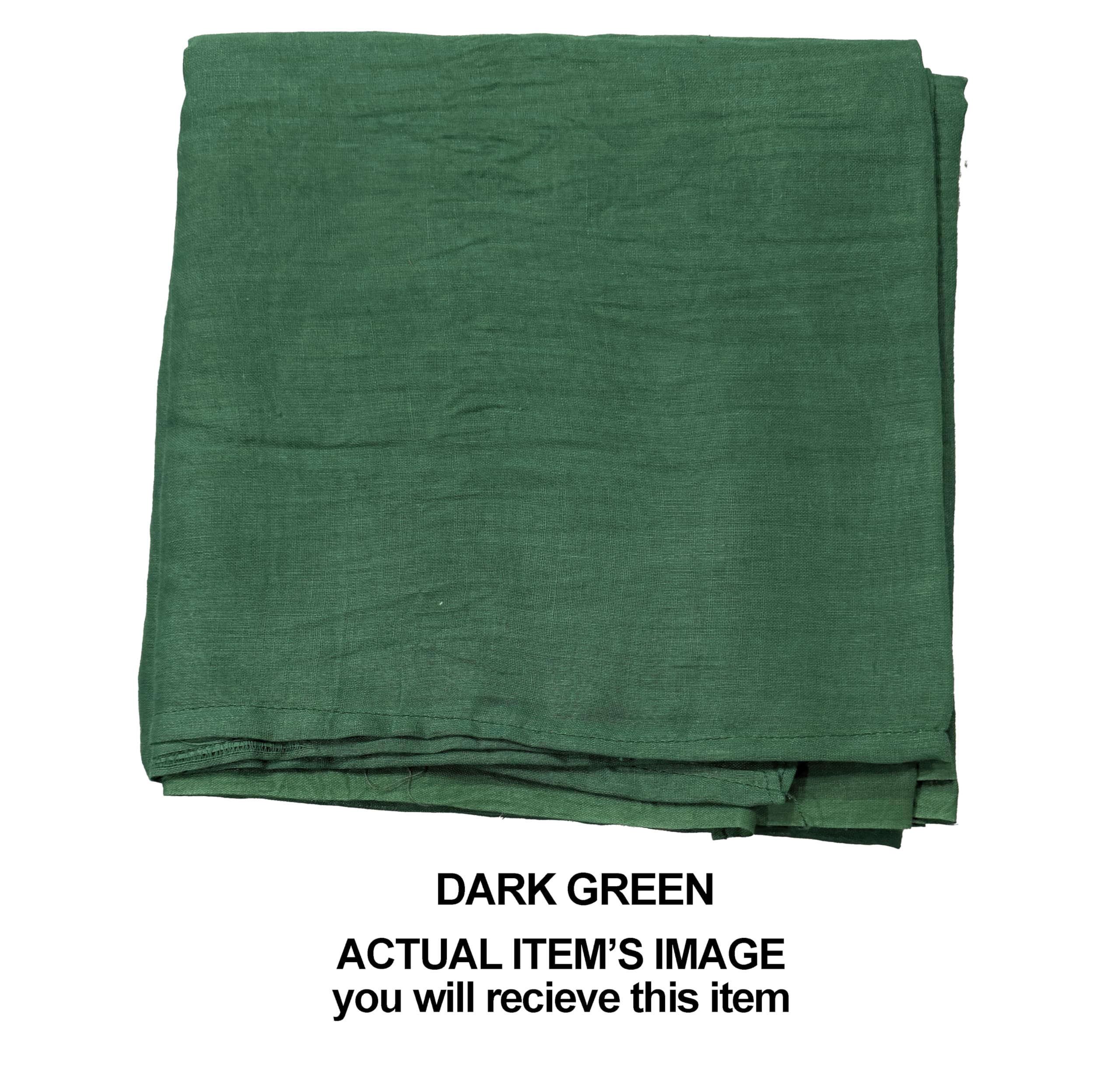 Pure Cotton Scarf Stole for Women, 175 x 100 cm, Lightweight, Versatile, Multiple Colours (Dark Green)