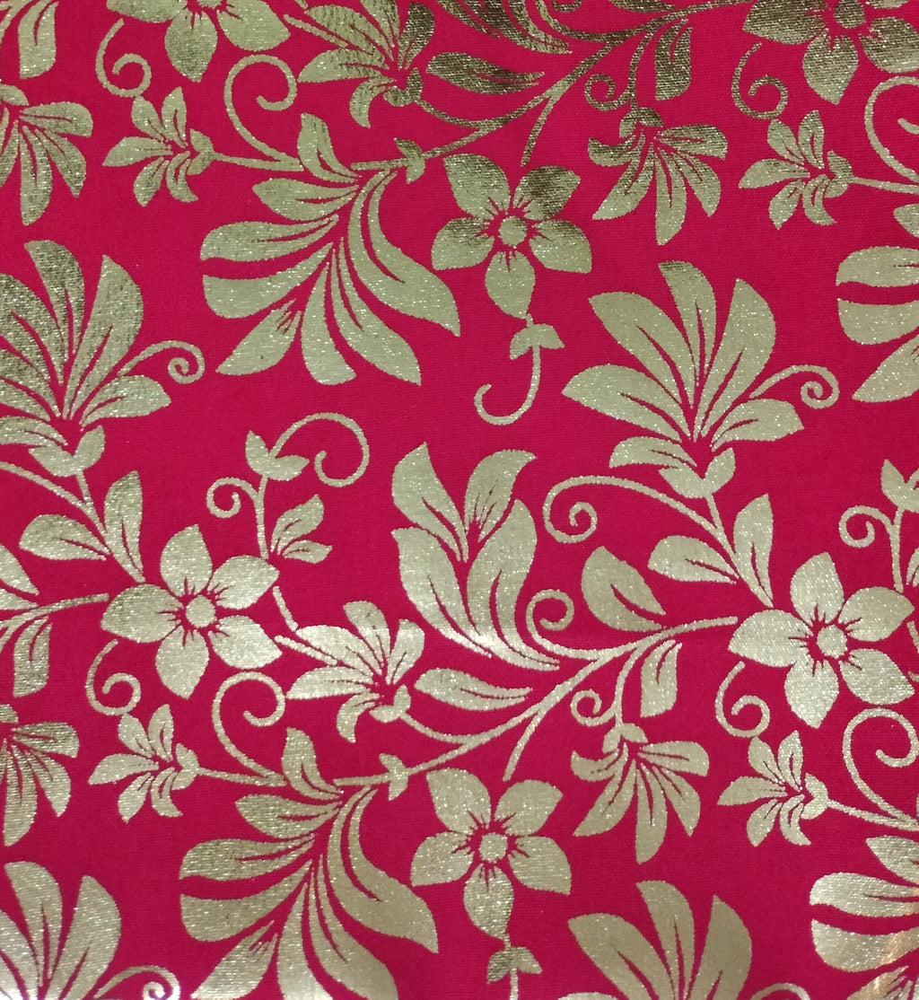 Lakshmi Maa Collection Rumala Sahib Double Set RED with beautiful gota (4 pec.)