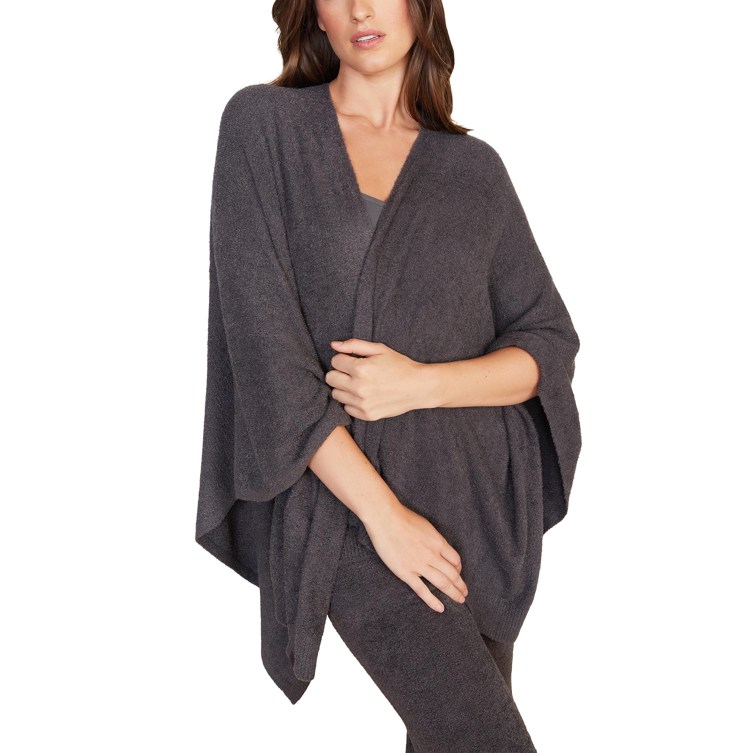 Barefoot Dreams Women's Wrap, Carbon, One Size