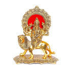 KridayKraft Durga Maa Murti,Shero vali ma Metal Statue for Navratri Pooja,Temple Pooja,Decor Your Home & Office,Religious Idol Gift Article,Showpiece Figurines...