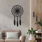 VIBECRAFTS Amazing Dream Catcher MDF Wooden Wall Hanger for Home Decor|Office|Gift (WHVC1Pcs1_50006)