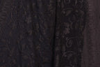 AKSHAR LLC Miss India Women's Chiffon Dupatta with Karachi Embroidery Work_027 (black)
