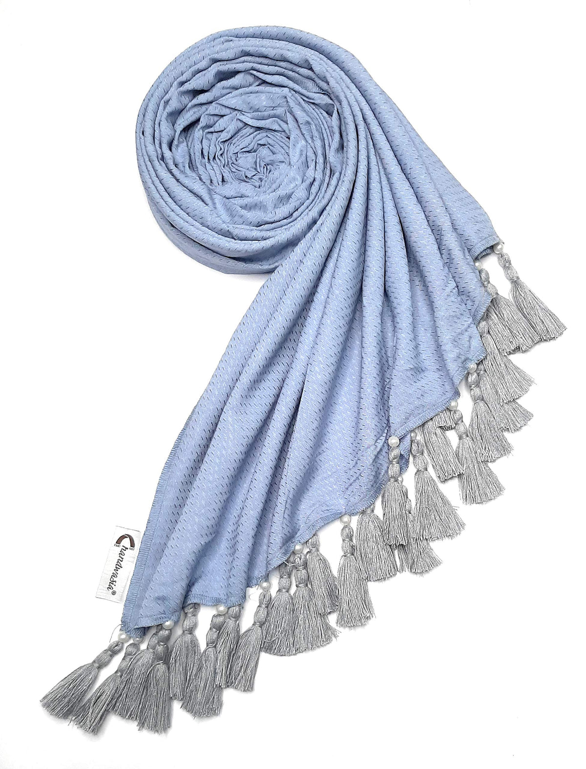 Chandwasia scarves, Viscose Fabric stole & Shawl || Scarf Stoles for Girls/Ladies/Women/Men for Summer & Winters(Grey)