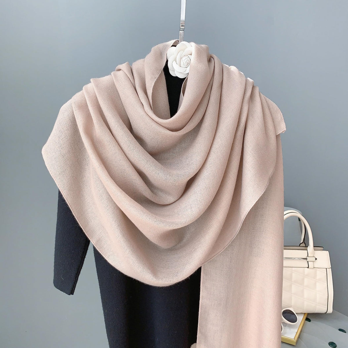CrossKulture Viscose Scarf for Women | Long, Stylish, Lightweight Stole | Neck Scarf, Hair Scarf, Head Scarf for Girls | Womens Accessories & Apparel