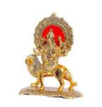 KridayKraft Durga Maa Murti,Shero vali ma Metal Statue for Navratri Pooja,Temple Pooja,Decor Your Home & Office,Religious Idol Gift Article,Showpiece Figurines...