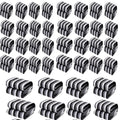STARNSTYLE 300 TC All Season Light Weight Striped Polar Fleece Single Bed Donation Blanket (152 x 230 cm Pack of 50 Kafalo