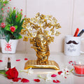 KridayKraft Ganesha Standing Playing Flute Metal Staue,Ganpati Bappa murti for Pooja & Home,Offce Decor,Religious Idol Gift Article,Showpiece Figurines