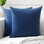 Encasa XO Cushion Covers, No Inserts, Cotton Throw Pillow Cases