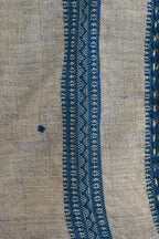 Exotic India Men's Kutch with Woven Border and Embroidered Mirrors Pure Wool Shawl (SWI77--pink-sand)