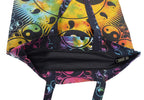 Ravaiyaa - Attitude is everything Cotton Shopping Bag Purse Bags Women Tote Shoulder Handbag (Multi Yin Yang Bag - 15)