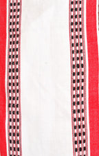 Exotic India Women's Cotton Scarf (SWE69_Egret White_Free Size)