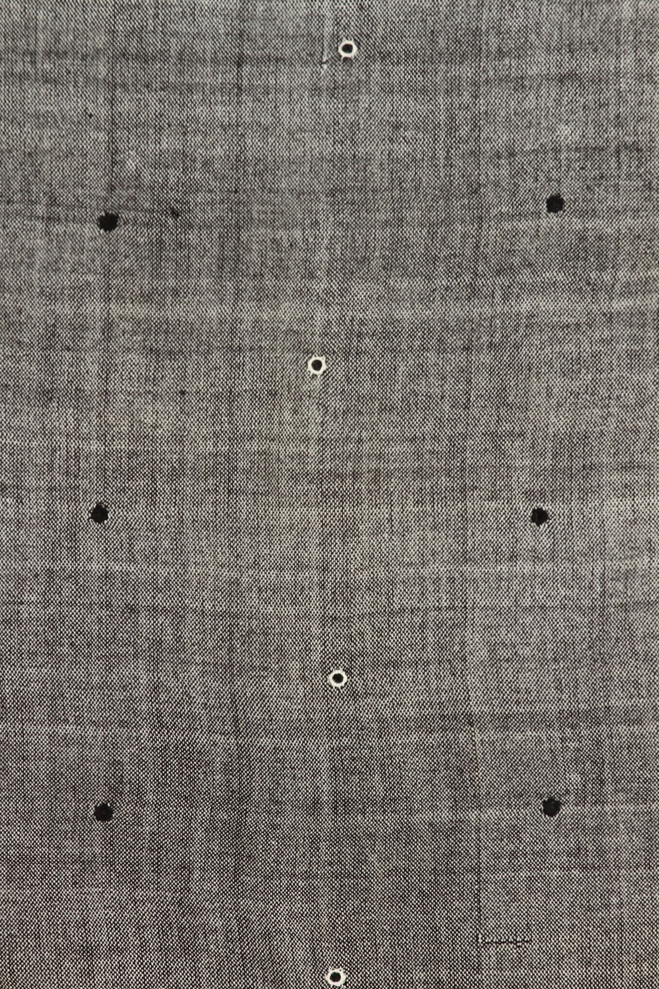 Exotic India Women's Shawl (SHT35_Charcoal Gray_Free Size)