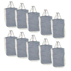 EASON-Reusable Eco-Friendly Grocery and Cotton Vegetable Shopping Bags|Carry Bag|Tote Bag (15 x 11 Inch) (Pack of 10)