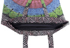 Ravaiyaa - Attitude is everything Cotton Shopping Bag Purse Bags Women Tote Shoulder Handbag (Hand Painted Bag - 14)