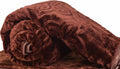 Goyal's Mink Double Bed Super Soft Blanket 500TC, 87 X 85 Size (Walnut Brown) Kafalo