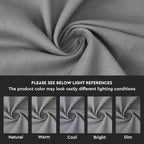 Encasa XO Cushion Covers, No Inserts, Cotton Throw Pillow Cases