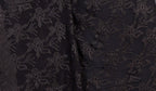 AKSHAR LLC Miss India Women's Chiffon Dupatta with Karachi Embroidery Work (black)