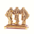 KridayKraft Shri Ram Darbar Metal Statue for Pooja,Lord Rama Laxman Sita & Hanuman Murti Religious Idol for Home,Office Decor,Shopiece Figurines,Gift Article...