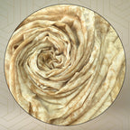FAHABO Digital Print Mal Mal Cotton Scarf for Women – Soft, Lightweight Hijab, Head & Neck Wrap | Stylish Fashion Scarf (Hazelnut Beige)