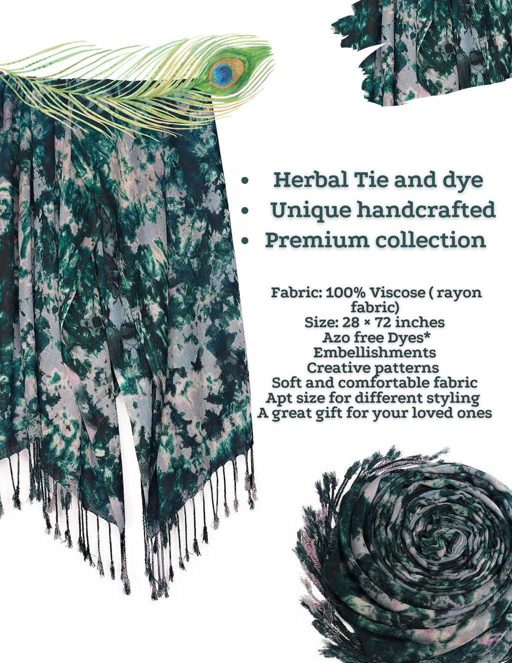 Chandwasia scarves, Viscose Rayon Fabric stole & Shawl || Scarf STOLE for Girls/Ladies/Women/Men for Summer & Winters_STOLE_Sep_05_D4