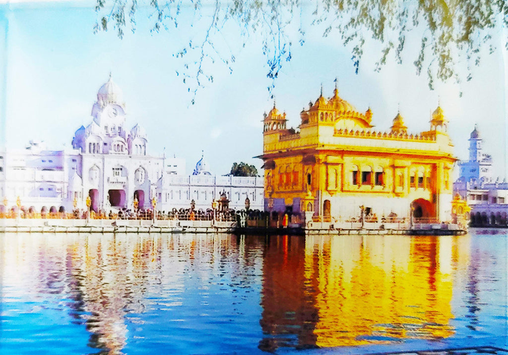Shape-X Revolving Glass Golden Temple (Medium)
