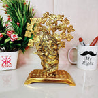 KridayKraft Ganesha Standing Playing Flute Metal Staue,Ganpati Bappa murti for Pooja & Home,Offce Decor,Religious Idol Gift Article,Showpiece Figurines