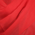 Pashtush Women's Wool Self Reversible Stole Check Design, Silk-Soft Wool, Scarfs, Shawls, Stoles, Wraps (size 70 x 200 cm)