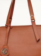 Carrylux Soft PU Textured Tote Bag for Women