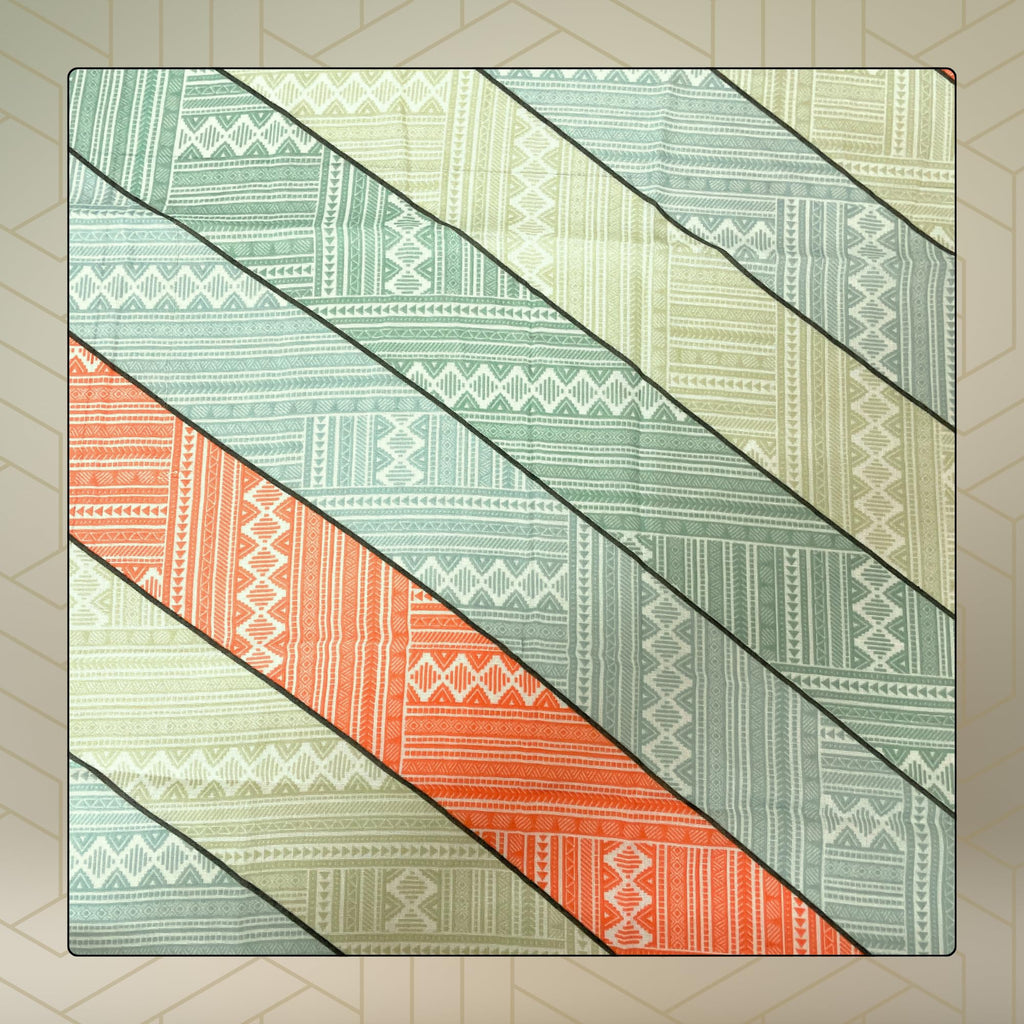 FAHABO Digital Print Mal Mal Cotton Scarf for Women – Soft, Lightweight Hijab, Head & Neck Wrap | Stylish Fashion Scarf (Emerald Green,Tea Green, Tangerine)