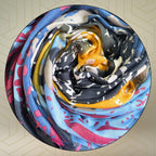 FAHABO Aura Collection Viscose Cotton Scarf Stole for Women (Multicolour)