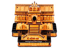 Religious Heritage Badrinath Temple in Wood 3D Big Size (Brown)