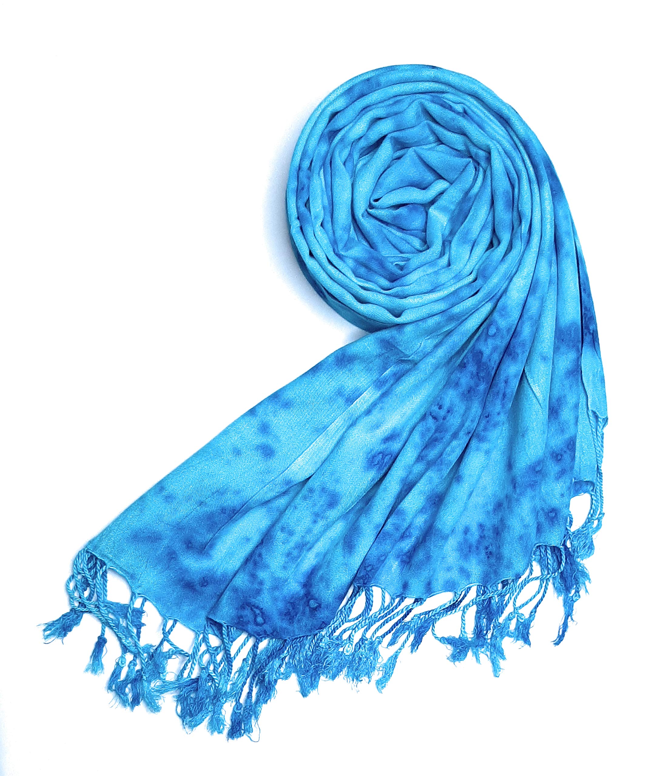 Chandwasia Rayon Scarf for Men & Women | Lightweight Batik Design Stole, Shawl & Wrap | Soft & Breathable Fabric | All-Season Summer & Winter Wear