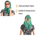 KETKAR Wool Women's Cold Weather Scarf & Wraps_Pack Of 1,Green For Female