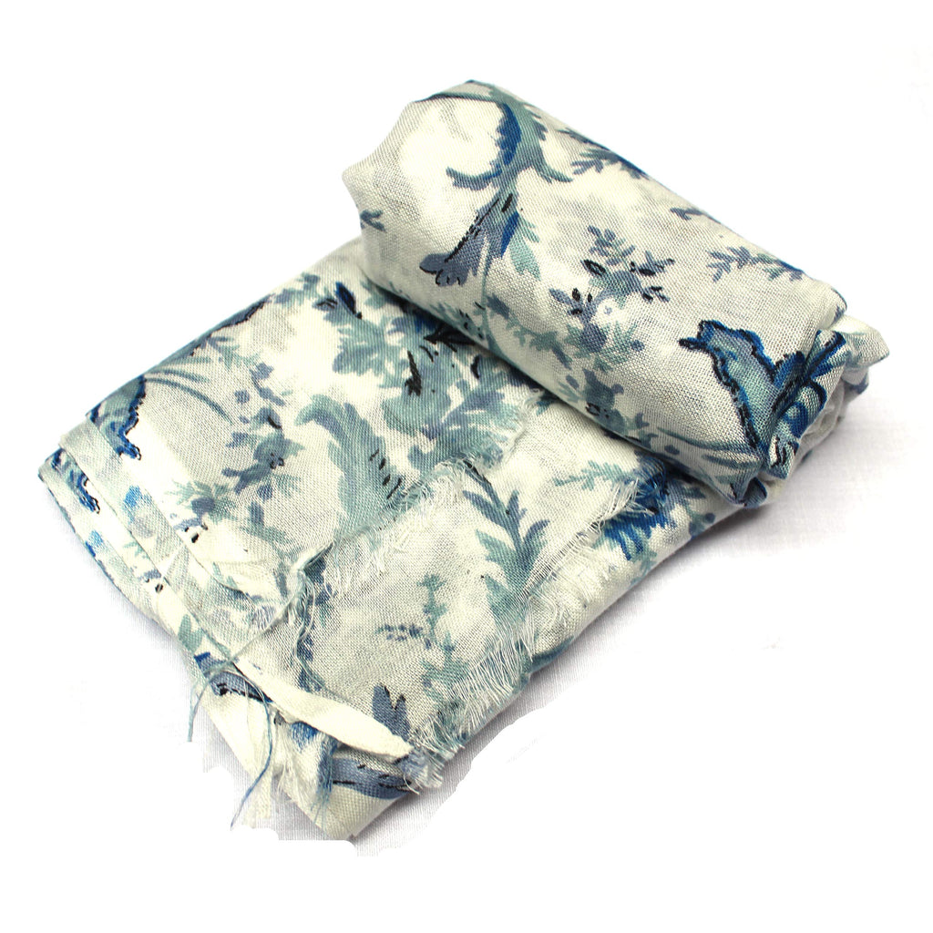 bratkrok WOMEN'S TRENDY FLORAL PRINTED RAYON SCARVES/STOLES MULTICOLOUR (PACK OF 3)