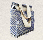 Imperial Home Collection Cotton Reusable Multipurpose Bag |Lunch Bag|Travel Bag|Picnic Bag| for Daily use