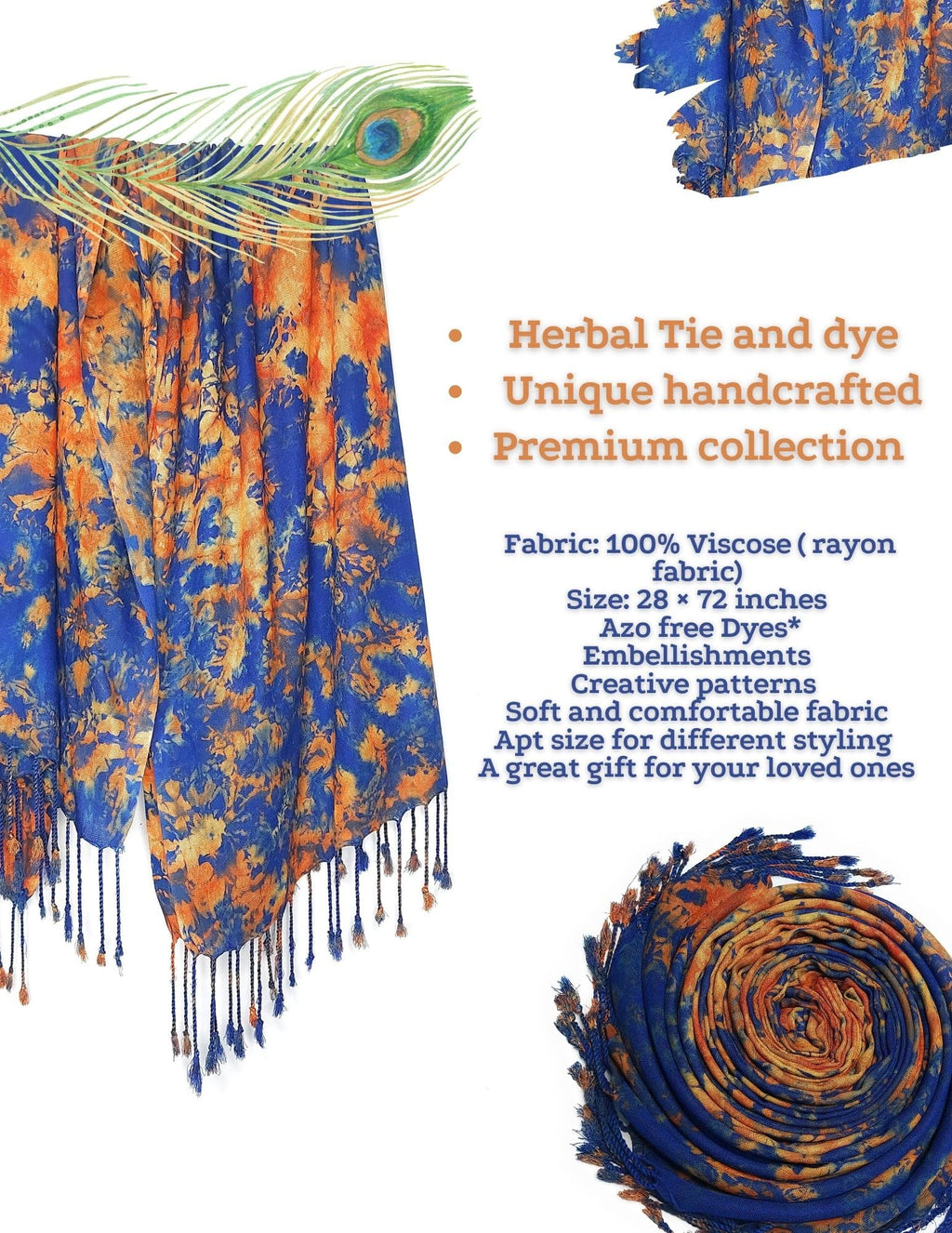 Chandwasia scarves, Viscose Rayon Fabric stole & Shawl || Scarf STOLE for Girls/Ladies/Women/Men for Summer & Winters_STOLE_Sep_05_D1