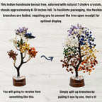 Certified 307 Beads Crystal Tree Home Decoration Items for Good Luck