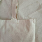 Stylxeco Love Hearts Design Cotton Canvas Tote Bag, Natural Colour, 220 GSM, for Shopping, Travel, Office